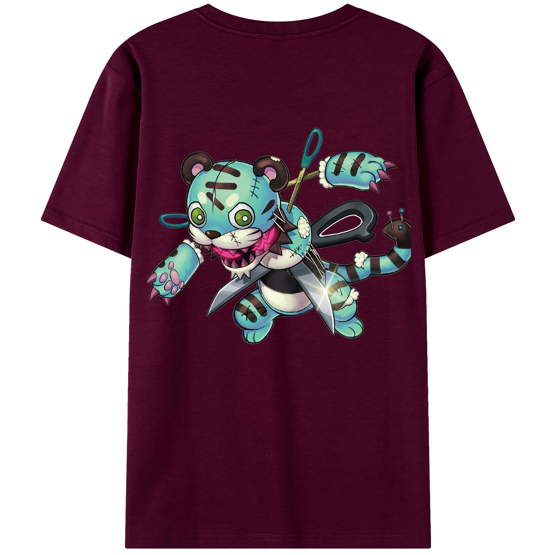 遊☆戯☆王 Yu-Gi-Oh! レディース半袖Tシャツ(バックプリント)